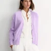 Best Sportscraft Sunshine Oversized Cardigan in Soft Lilac SoftLilac