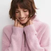 Best Sportscraft Sunshine Quarter Zip Knit in Soft Pink SoftPink