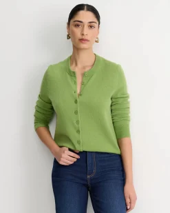 Best Sportscraft Sunshine Wool Cardigan in Avocado