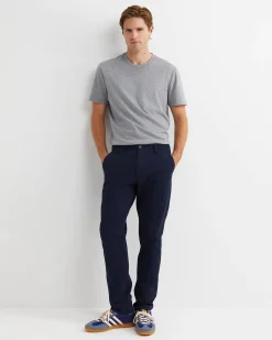 New Sportscraft Supersoft Melange Tee in Grey Melange GreyMelange