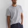 Sale Sportscraft Supersoft Stripe Tee in Whitenavy White/navy