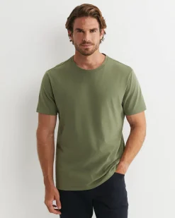 Best Sportscraft Supersoft Tee in Dark Khaki DarkKhaki