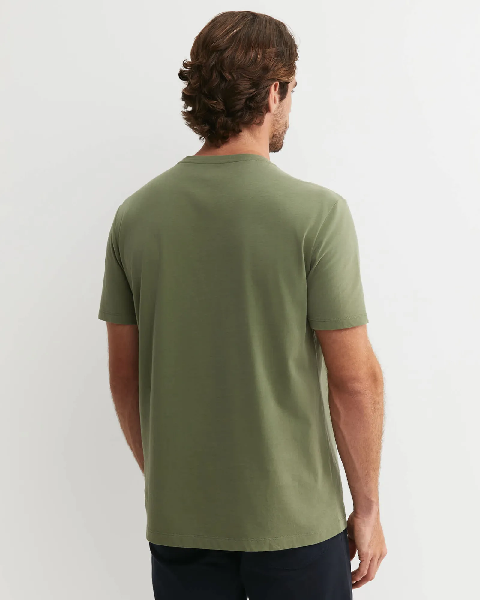Best Sportscraft Supersoft Tee in Dark Khaki DarkKhaki