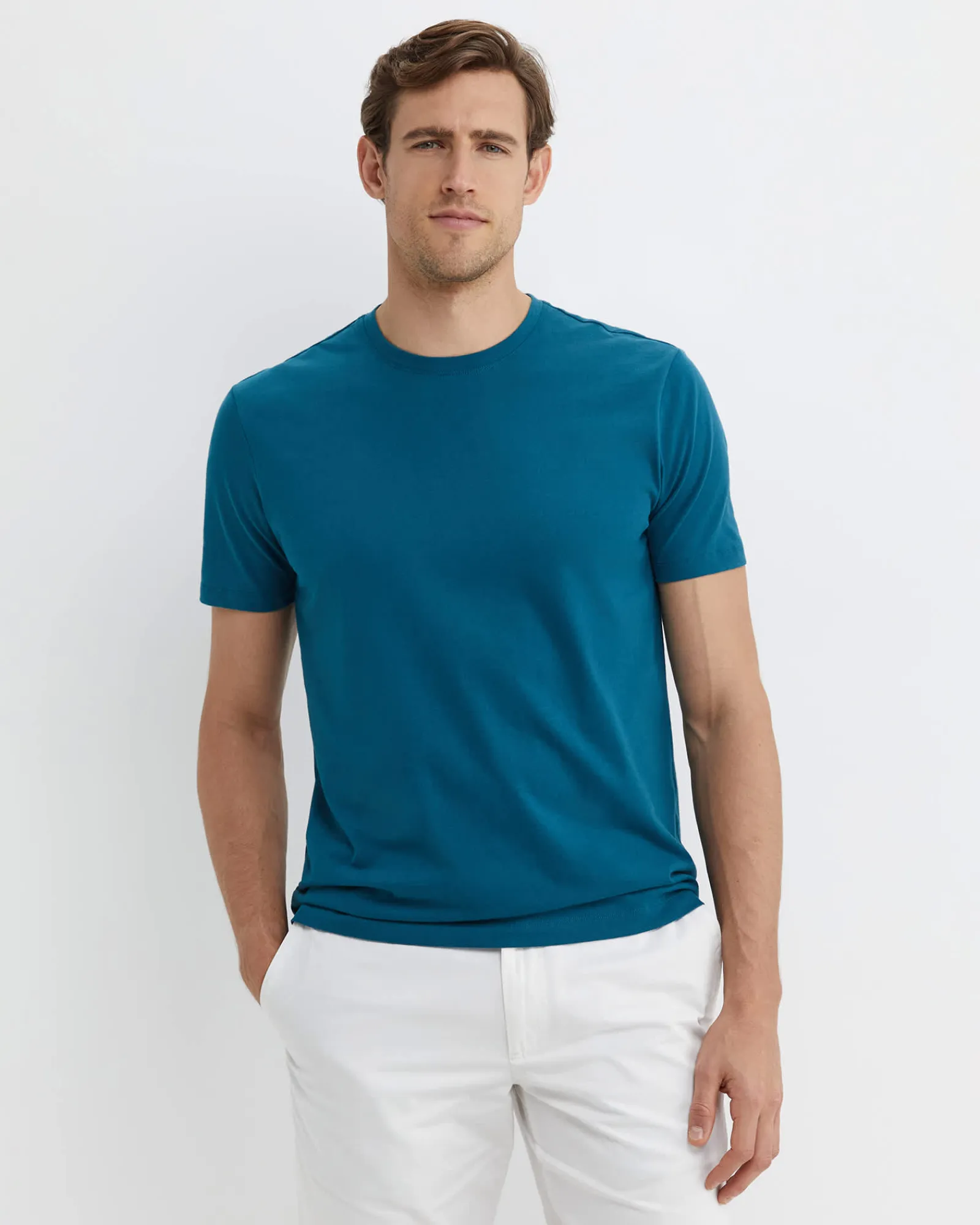 Fashion Sportscraft Supersoft Tee in Dark Teal DarkTeal