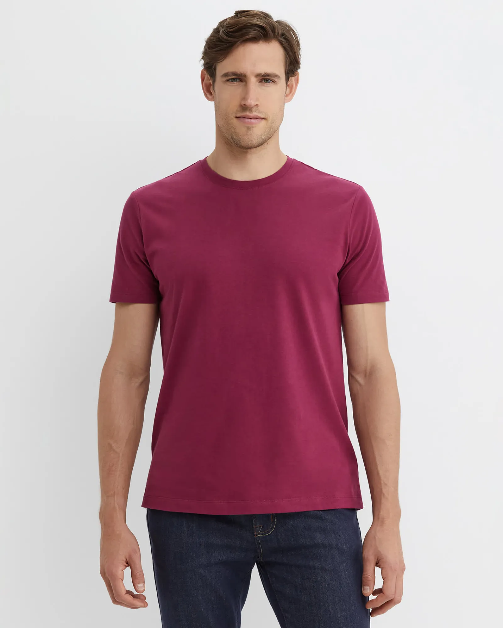 Online Sportscraft Supersoft Tee in Mulberry