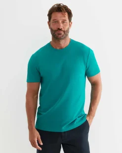 Online Sportscraft Supersoft Tee in Seagreen