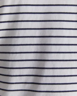 Clearance Sportscraft Supersoft Tee in Whitenavy White/navy