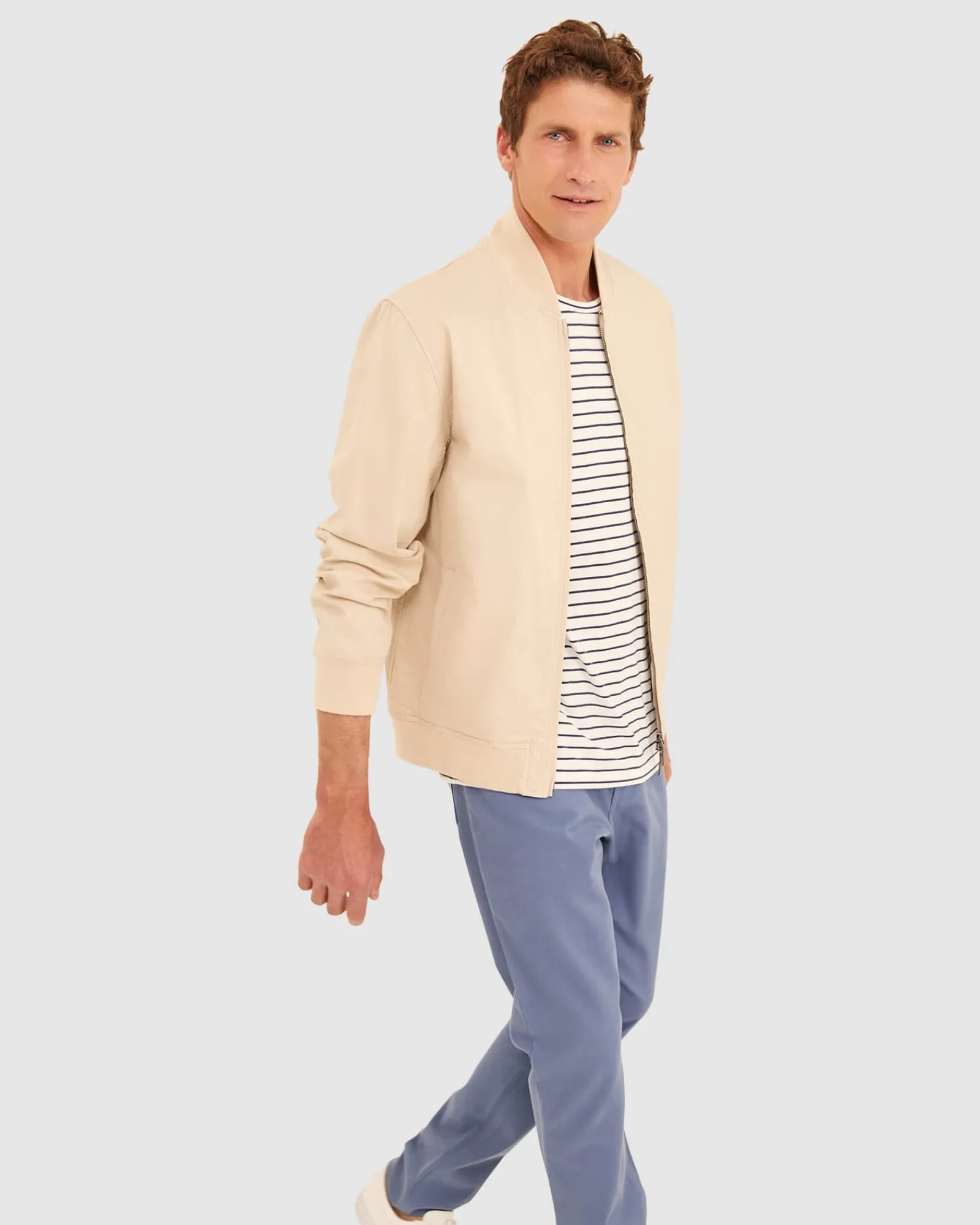 Clearance Sportscraft Tapered Bedford Jean in Aged Blue AgedBlue