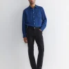 New Sportscraft Tapered Bedford Jean in Black