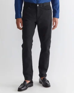 New Sportscraft Tapered Bedford Jean in Black