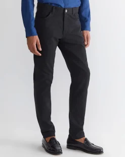 New Sportscraft Tapered Bedford Jean in Black