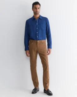 Clearance Sportscraft Tapered Bedford Jean in Chestnut