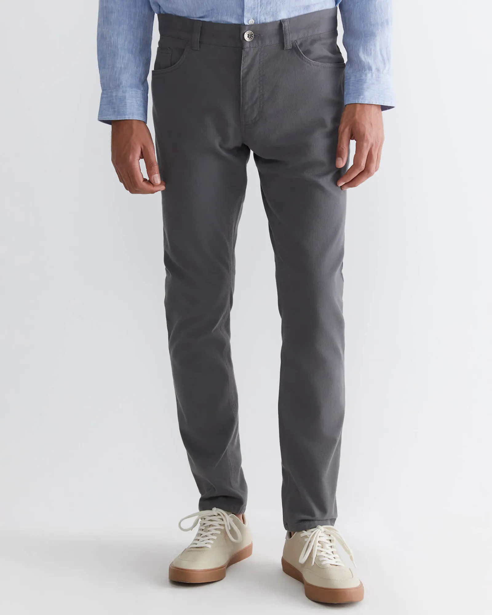 Outlet Sportscraft Tapered Bedford Jean in Deep Grey DeepGrey