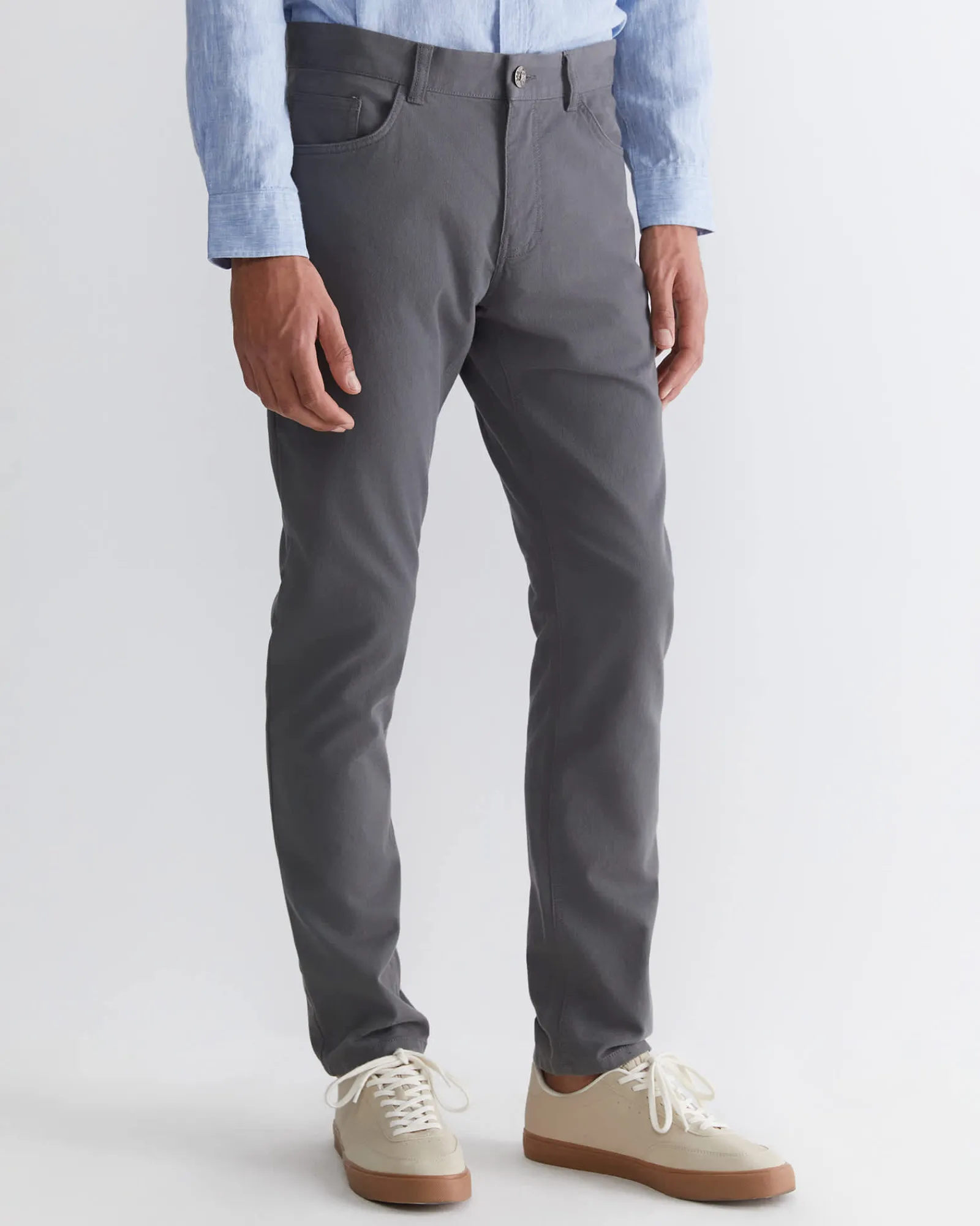 Outlet Sportscraft Tapered Bedford Jean in Deep Grey DeepGrey