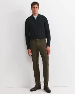 Sale Sportscraft Tapered Bedford Jean in Khaki