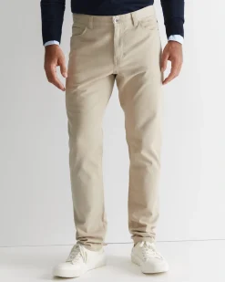 Discount Sportscraft Tapered Bedford Jean in Sand