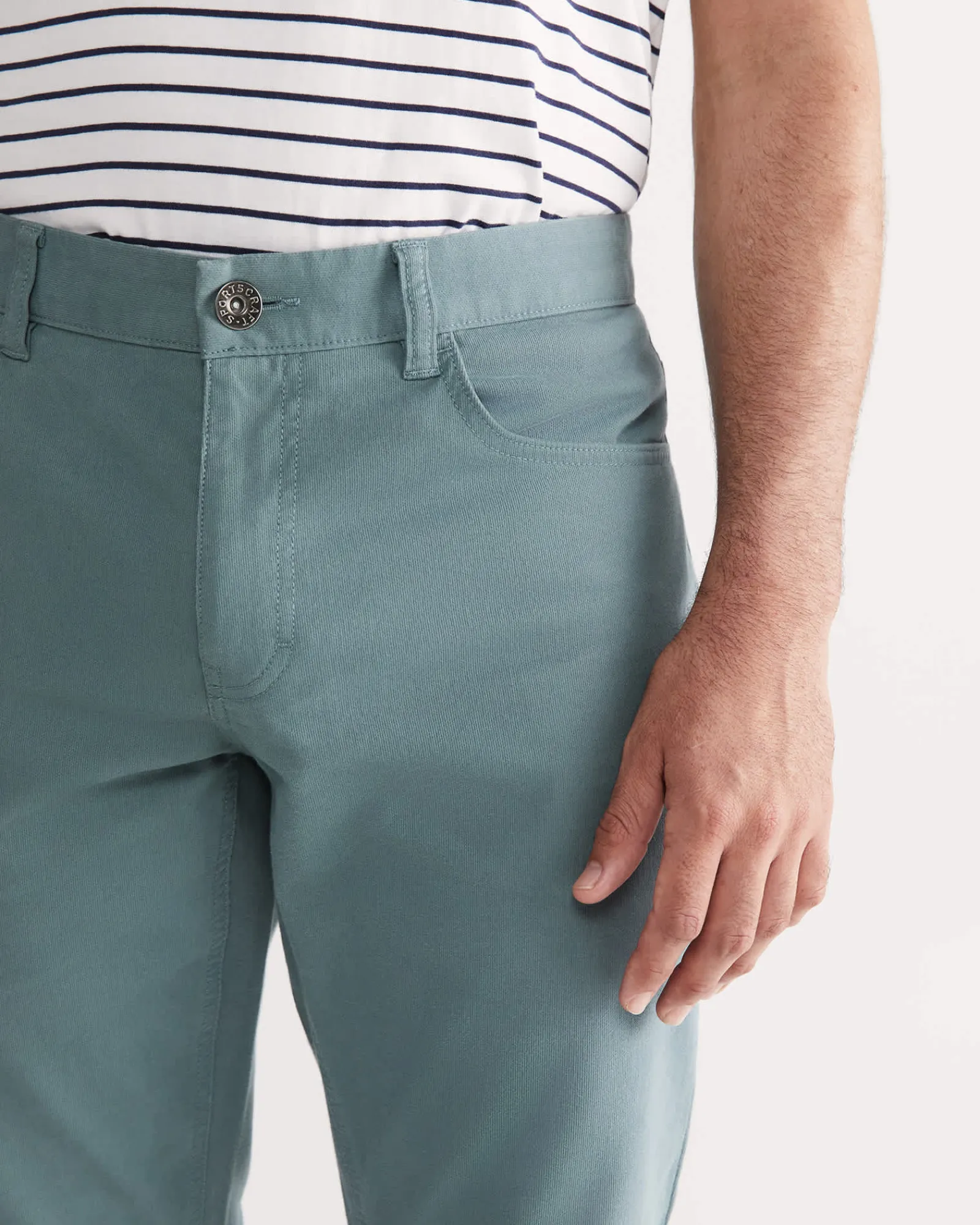 Sale Sportscraft Tapered Bedford Jean in Slate