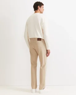 Discount Sportscraft Tapered Bedford Jean in Sand