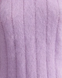 Best Sportscraft Tatiana Mohair Sparkle Sweater in Lilac