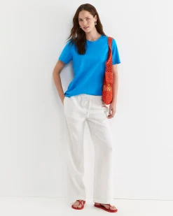 Fashion Sportscraft The Essential Tee in Cove Blue CoveBlue