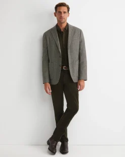 Fashion Sportscraft Tilbury Check Item Jacket in Brownnatural Brown/natural