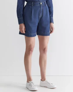 New Sportscraft Tuva Short in Denim
