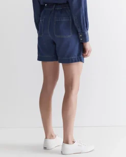 New Sportscraft Tuva Short in Denim