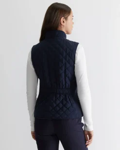 Outlet Sportscraft Vera Quilted Vest in Navy