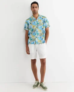 Sale Sportscraft Vic Short Sleeve Liberty Cuban Shirt in Multi