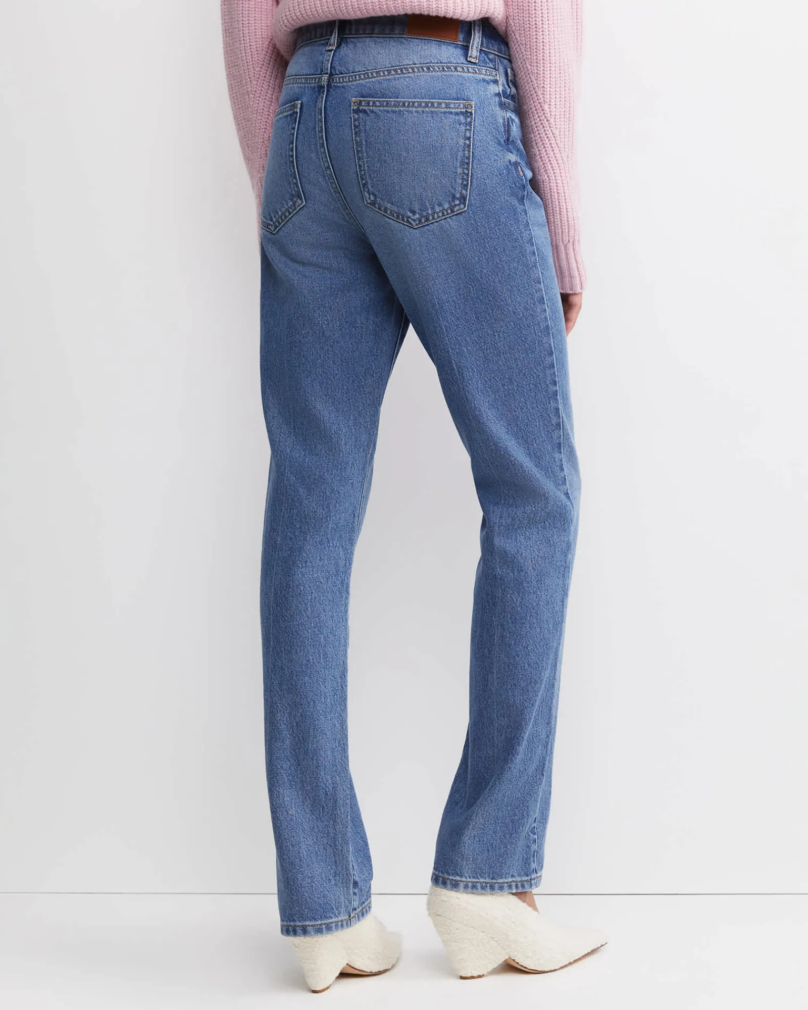 Discount Sportscraft Victoria Straight Leg Pant in Light Wash LightWash