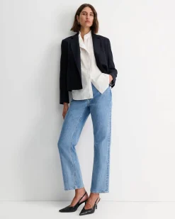 Best Sportscraft Wren Double Breasted Blazer in Navy