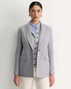 Hot Sportscraft Wren Single Breasted Blazer in Grey