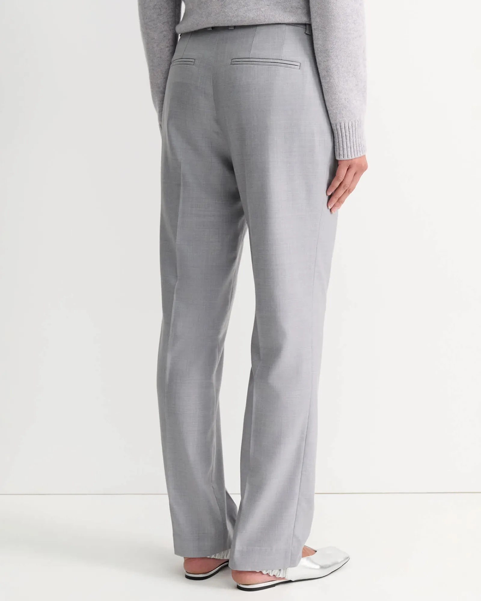 New Sportscraft Wren Straight Leg Pant in Grey