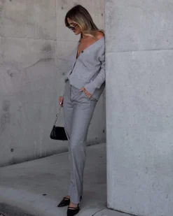 New Sportscraft Wren Straight Leg Pant in Grey
