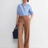 Discount Sportscraft Wren Wide Leg Pant in Camel