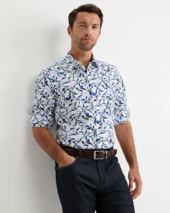 Best Sportscraft Wyella Long Sleeve Print Shirt in Whitemulti White/multi