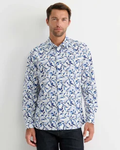 Best Sportscraft Wyella Long Sleeve Print Shirt in Whitemulti White/multi