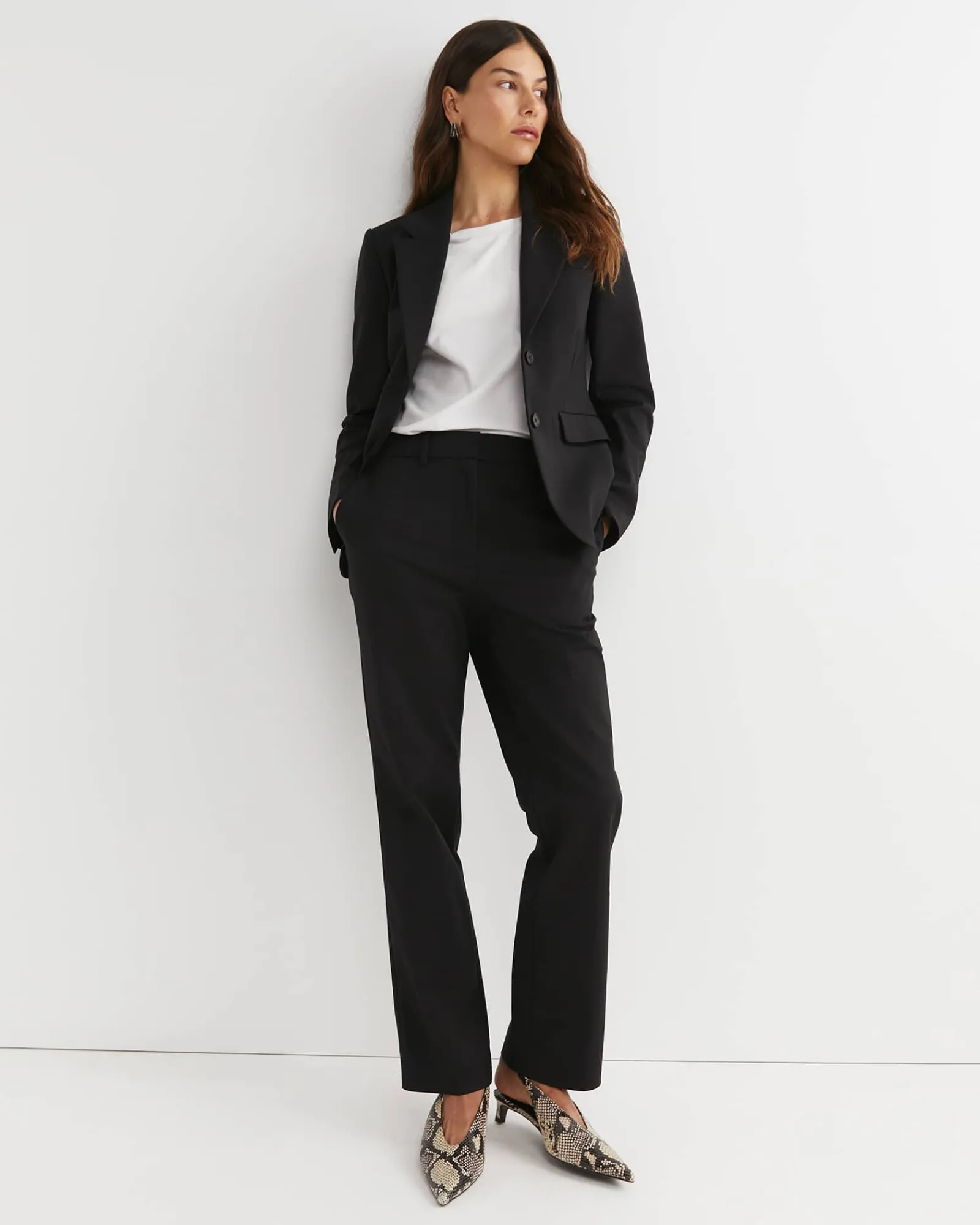 Discount Sportscraft Yvette Straight Pant in Black