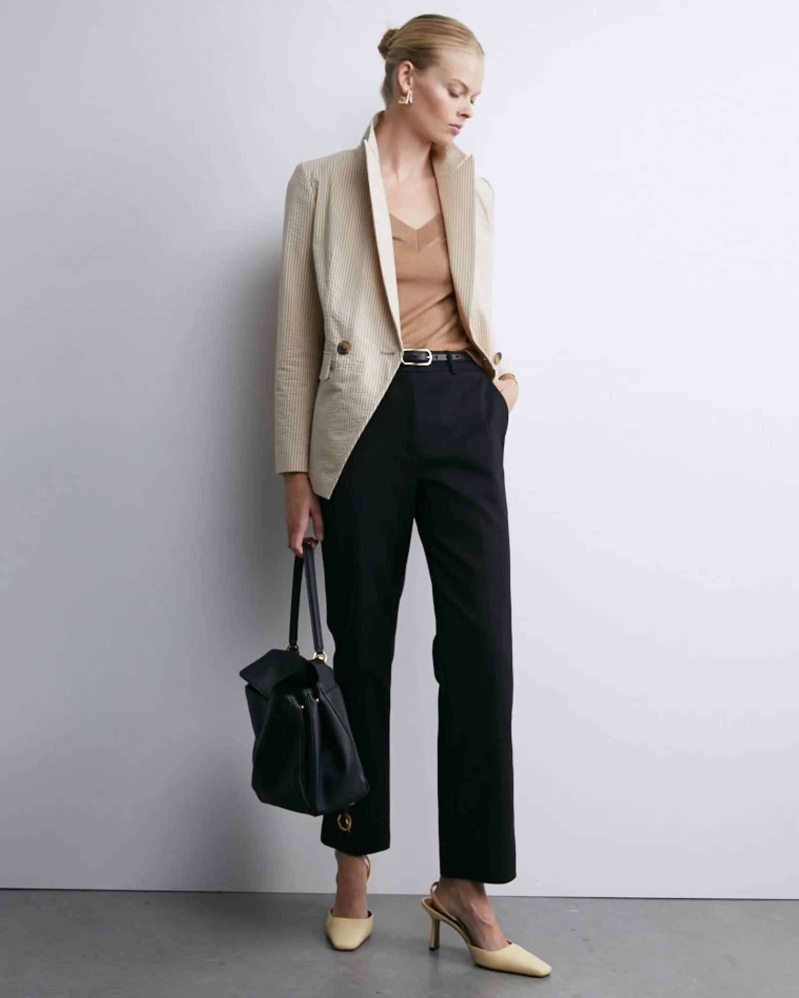 Discount Sportscraft Yvette Straight Pant in Black