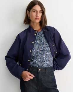 Fashion Sportscraft Zara Liberty Long Sleeve Magic Tee in Navy Multi NavyMulti